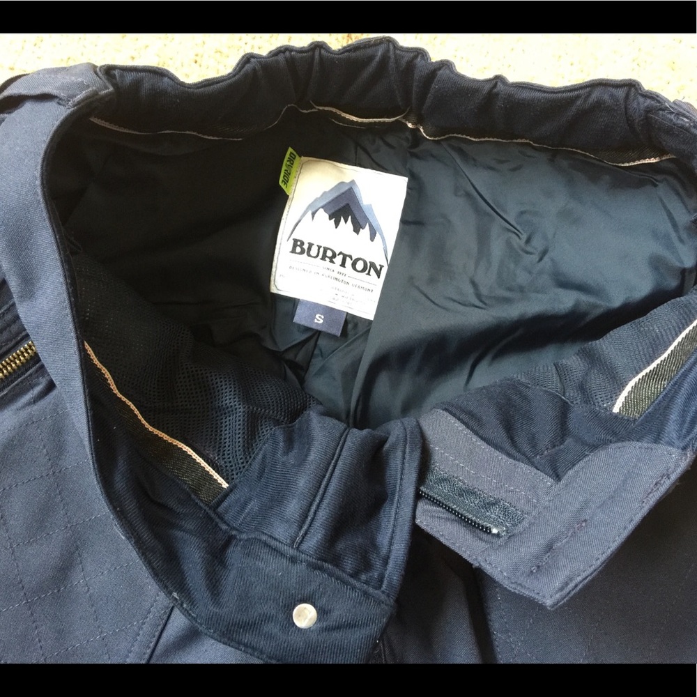 Sm Women BURTON Dryline Navy Snowboard Ski Pants